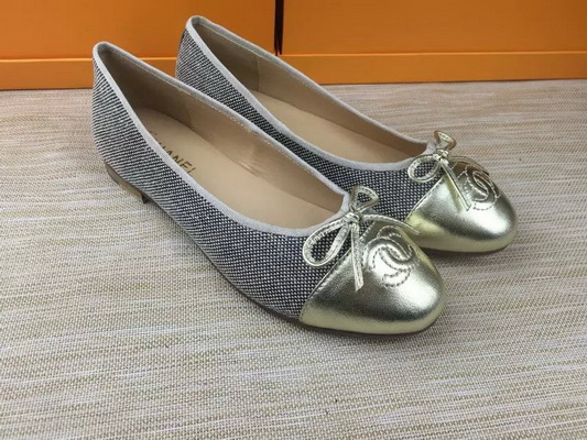 CHANEL Shallow mouth flat shoes Women--150